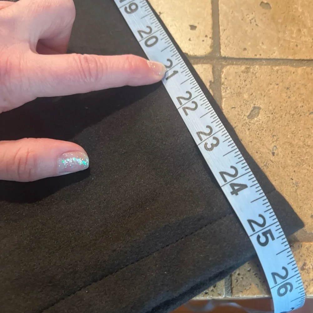 Uoozee. Black Asymmetrical Zip Moto Blazer Jacket Belted NWT. Sz XL - Picture 11 of 13